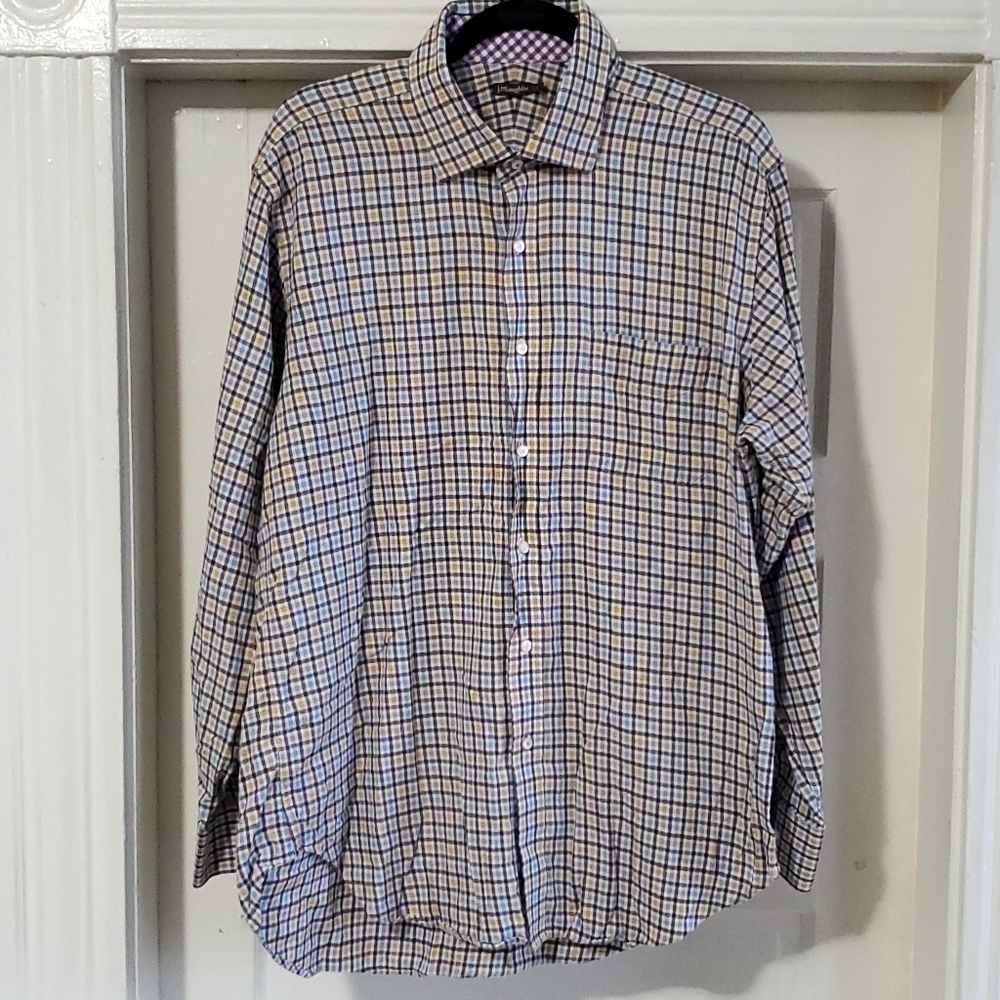 J. McLaughlin men's button down large - Picture 2 of 6